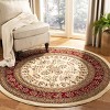 Lyndhurst Sarouk LNH331 Power Loomed Rugs - Safavieh - 2 of 4