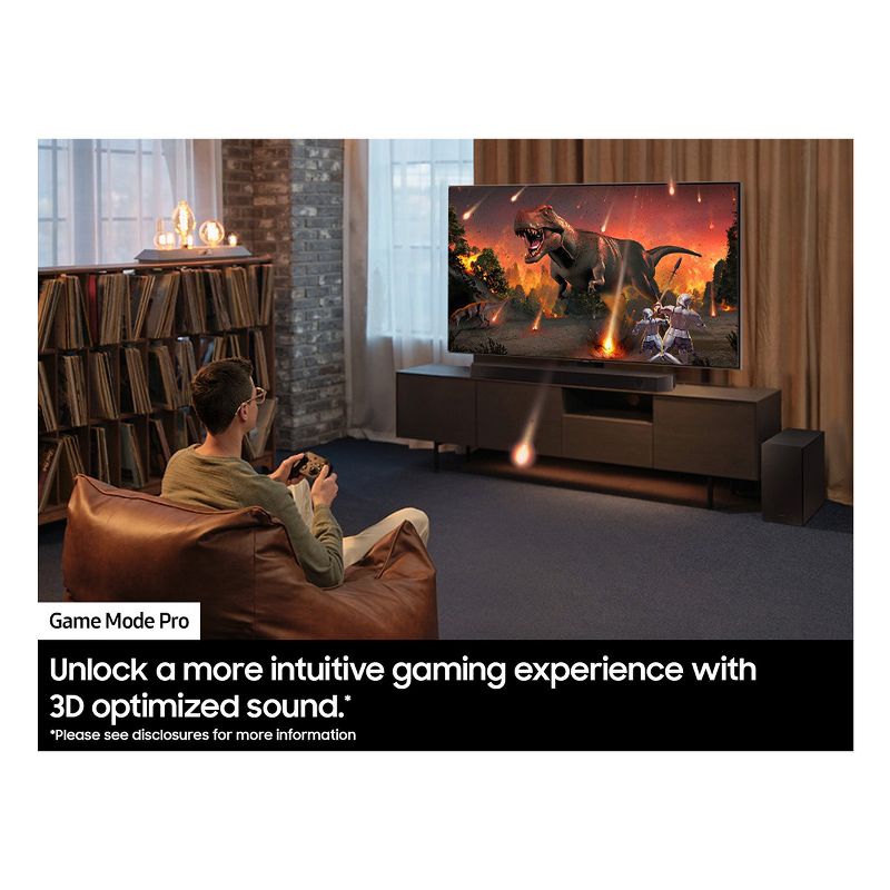 Samsung HW-Q60C 3.1 Ch Surround Sound System with Wireless Subwoofer, Dolby Atmos, and DTS Virtual:X (2023), 5 of 16
