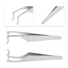 Unique Bargains Portable Eyelashes Tweezers for Bathroom 1 Pc - 3 of 4