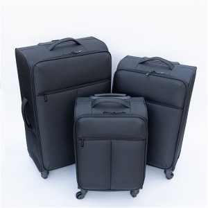 BEAFUP 4-Piece Oxford Cloth Suitcase Set with 360° Spinner Wheels - 14", 20", 24", 28" Lightweight Soft-Sided Luggage for Travel - 1 of 4
