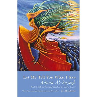 Let Me Tell You What I Saw - by  Adnan Al-Sayegh (Paperback)