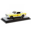 1966 Ford Mustang 2+2 GT #57 "Shell Oil" White with Yellow Stripes Limited Edition 1/24 Diecast Model Car by M2 Machines - 2 of 3