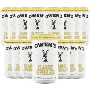 Owen’s Craft Mixers | Classic Lemonade | Handcrafted in the USA with Premium Ingredients | Vegan & Gluten-Free Soda Mocktail and Cocktail Mixer - 1 of 3