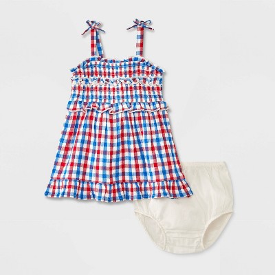Baby Girls' Gingham Dress - Cat & Jack™