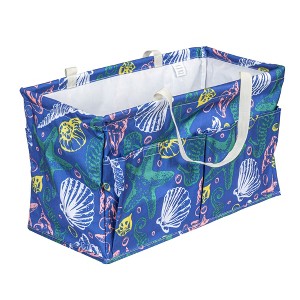 Utility Tote with 4 Pockets and Handles, Rectangular Krush Tote, Water-Resistant Vinyl Lining, Large Capacity, Durable and Versatile - 1 of 4