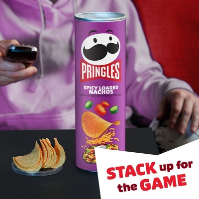 Pringles Spicy Loaded Nacho Chips Potato Crisps Chips - 5.5oz