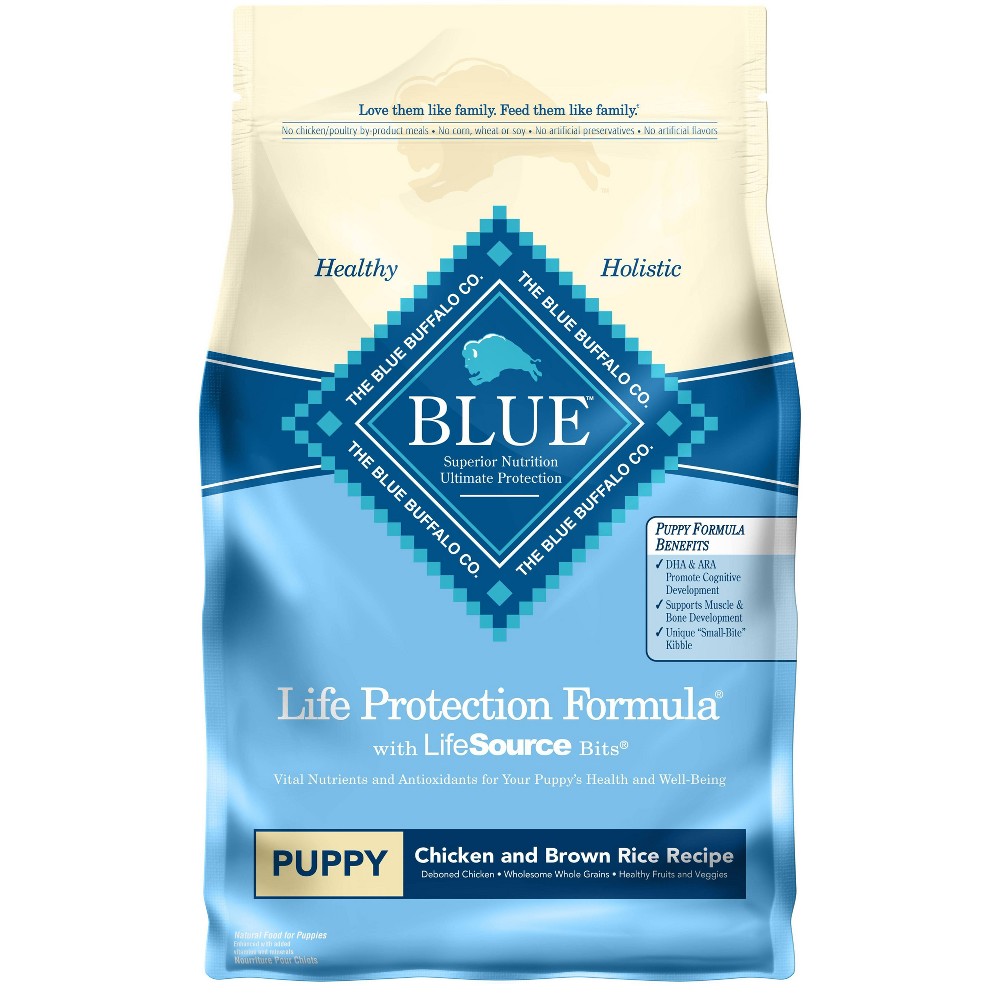 Blue Buffalo Life Protection Chicken & Brown Rice Recipe Puppy Dry Dog Food - 6lbs