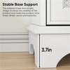 SKRAN  Modern Farmhouse Storage Cabinets with Adjustable Shelves,Multipurpose Freestanding Cabinets for Living Room,Kitchen, Entryway - 4 of 4