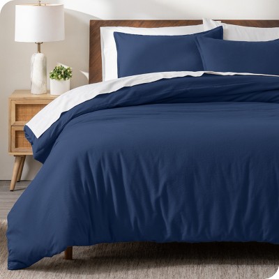 Cotton Flannel Duvet Cover & Sham Set by Bare Home