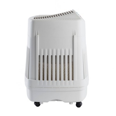 White Console Evaporative Humidifier with Digital Controls