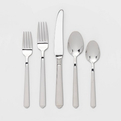 20pc Stainless Steel Arlington Silverware Set - Threshold™