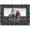 PosterPalooza | 27x20 Wide Bamboo Picture Frame, UV Acrylic, 4 Finishes - Brown, Black, Silver, and Natural - 2 of 4