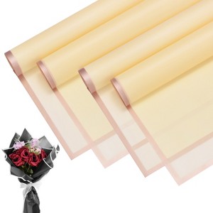 Unique Bargains Waterproof Floral DIY Wedding Flower Wrapping Paper 1 Pc - 1 of 4