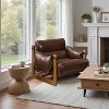 Art Leon Faux Leather Leisure Lounge Chair - 2 of 4