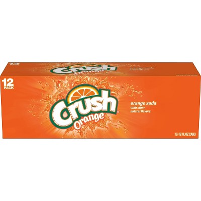 Crush Orange Soda - 12pk/12 fl oz Cans