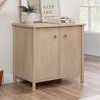 Sauder Whitaker Point Storage Cabinet Natural Maple: Adjustable Shelf, Smooth Finish, MDF Frame - image 2 of 4