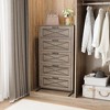5 Drawers for Bedroom, Tall Wooden Dresser & Chests of Drawers - 4 of 4