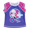 Marvel Spider-Man Spider-Gwen Girls UPF 50+ Rash Guard & Bikini Bottom Swimsuit Set Toddler to Little Kid - image 3 of 4