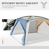 Cesicia 12' x 12' UV50+ Screen Tent with 2 Doors and Carry Bag, Easy Setup, for Patios Outdoor Camping Activities - 4 of 4