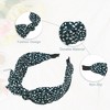 Unique Bargains Women's Fashion Leopard Spot Wide Bow Headbands - 4 of 4