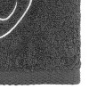 Avanti  Granite with Silver Script Monogram Bath Towel Letter   O - 3 of 3