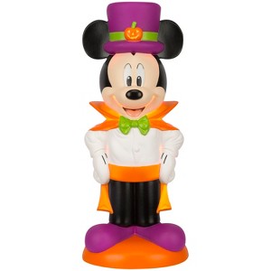 Gemmy Lighted Blow Mold Outdoor Decor Halloween Mickey Mouse w/Top Hat 24" Disney, Multi - 1 of 4