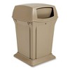 Rubbermaid Commercial Ranger Fire-Safe Container - Structural Foam, Beige - 35 gal - 4 of 4