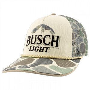 Adult Busch Light Grey Camo Mountains Adjustable Hat - 1 of 4