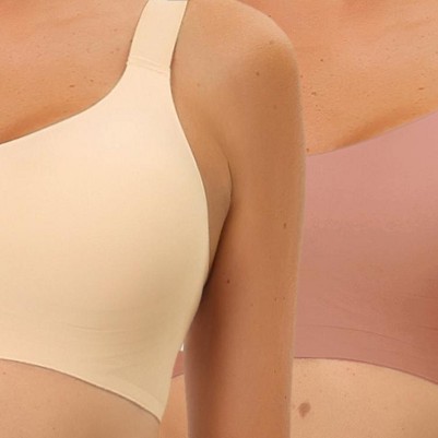 beige/dark pink