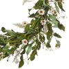 Spring Eloise 26in Wreath w/ Artificial Wild Daisy, Gyp Seeds, & Veronica - 3 of 4