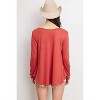 Women's Flower Print Top - Phil Love - 2 of 2