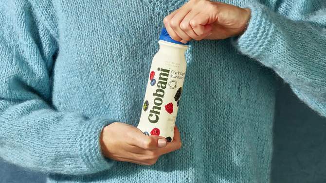 Chobani Strawberry Banana Greek Style Yogurt Drink - 7 fl oz, 2 of 12, play video