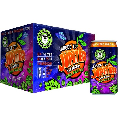 Fat Head's Juiced to Jupiter IPA - 6pk/12 fl oz Cans
