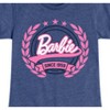 Girls' - Barbie - Barbie Seal Fitted Short Sleeve Graphic T-Shirt - 2 of 4