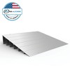 EX-ACCESS TRANSITIONS Portable Self Supporting Aluminum Modular Entry Threshold Ramp Ideal for Doorways and Raised Landings - 2 of 4