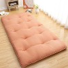 Floor Mattress Japanese Futon Mattress Sleeping Pad Roll Up Sleeping Mattress Portable for Guest Room RV Travel - 2 of 4