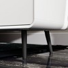 FUFU&GAGA White Rounded - corner Drawer Cabinets: Flexible Combinations, Ample Storage for Home - 4 of 4
