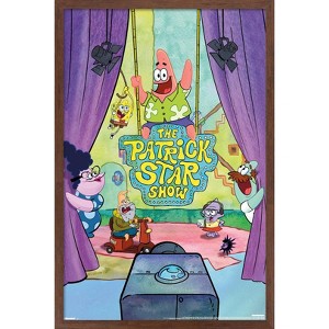Trends International Nickelodeon The Patrick Star Show (2021) - Group One Sheet Framed Wall Poster Prints - 1 of 4