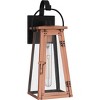 Carolina 1-Light Aged Copper Outdoor Wall Lantern - 4 of 4