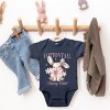 The Juniper Shop Coquette Cottontail Bunny Club Baby Short Sleeve Bodysuit - 3 of 4