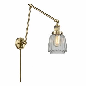 Chatham - 1 Light Double Extension Swing Arm Wall Sconce In Art Deco Style-30 Inches Tall and 8 Inches Wide - 1 of 1