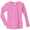 City Threads Girls Long Sleeve Soft Cotton Jersey T-Shirt - Made in USA Comfortable Kids/Toddlers Tee Top - 3 of 4