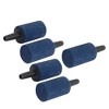 Unique Bargains Fishbowl Fish Tank Air Bubble Creator Mineral Stone Blue 0.57" Dia 5 Pcs - 3 of 3