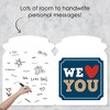 Big Dot of Happiness Grandpa, Happy Father's Day - We Love Grandfather Giant Greeting Card - Big Shaped Jumborific Card - 16.5 x 22 inches - 3 of 4