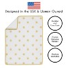 Sweet Jojo Designs Baby Boy, Girl, Unisex/Gender Neutral 3pc Baby Crib Bedding Set Boho Sun White and Mustard Yellow - 4 of 4