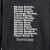 Women's - Forrest Gump - Bubbas Shrimp List Lightweight French Terry Slouchy - 2 of 4
