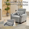 DOMETOUR Futon Chair Bed Convertible Chair 3-in-1 Pull Out Sleeper Chair Beds with USB Ports - 4 of 4