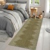 2x6 Hallway Runner Rug Low Pile Machine Washable Rugs Modern Stripe Geometric Foldable Minimalistic Carpet with Rubber Backing for Entryway Hallway - 3 of 4