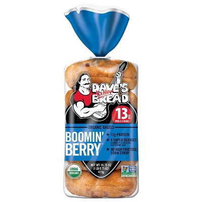 Dave's Killer Bread Organic Boomin Berry Bagels - 16.75oz/5ct