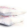 Deny Designs Standard April Lane Art Fancy Bow Monogram W Microfiber Printed Pillow Sham - 3 of 3